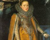弗兰斯普布斯 - Portrait of Maria Magdalena of Austria